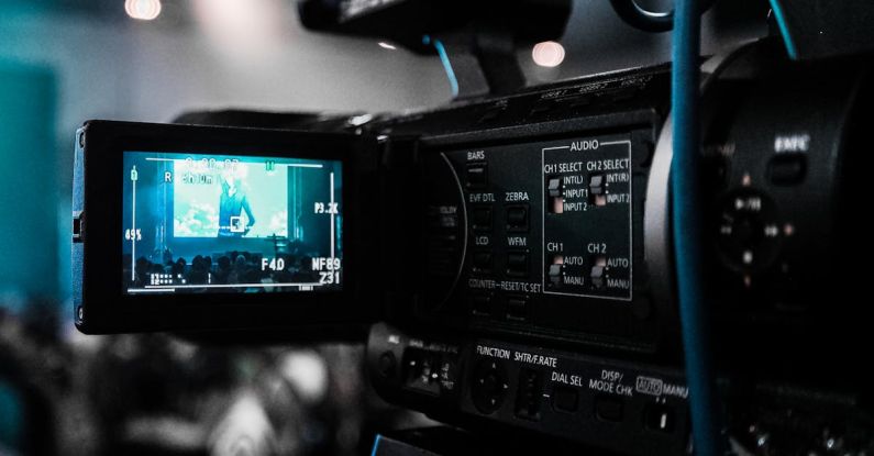 Video Marketing - Black Camera Recorder